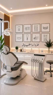 ست مینیمال دندانپزشکی با طراحی مدرن و حرفهای